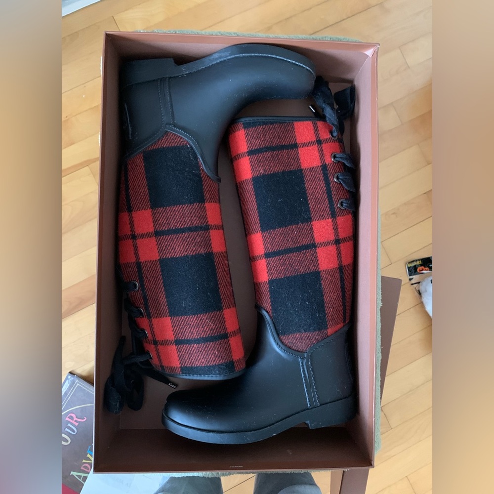 Coach rain boots